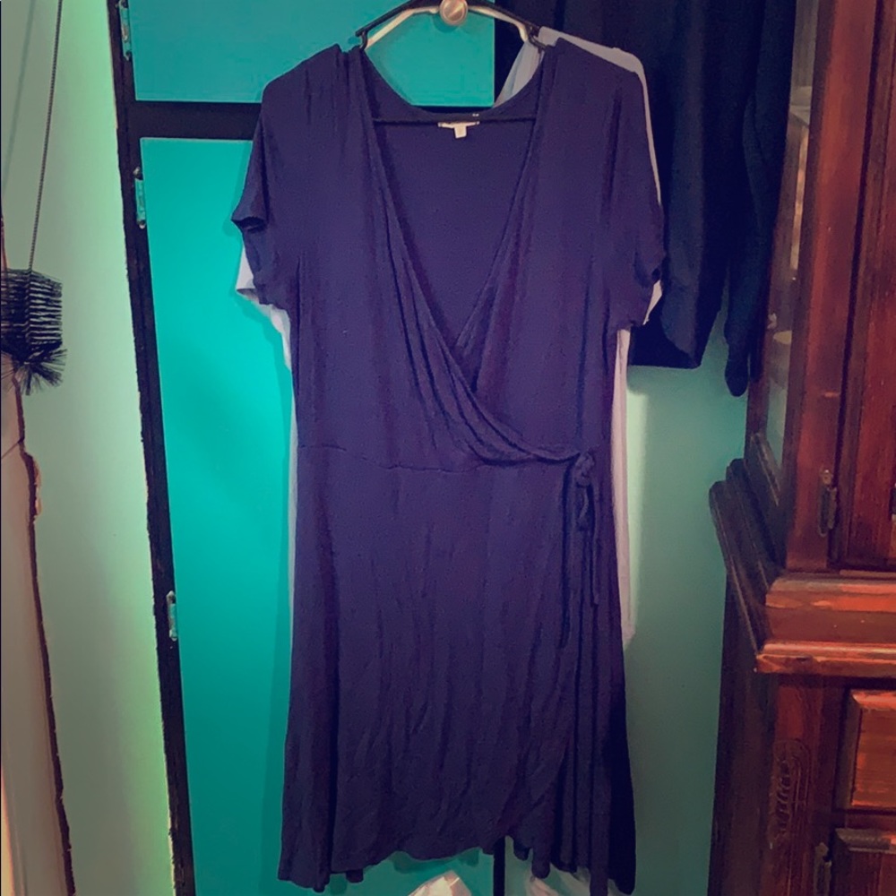 Blue dress